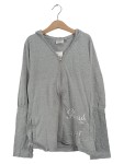 Vorschaubild 1 von Strickjacke Gr. 164 Reißverschluss Grau