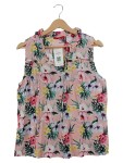 Vorschaubild 1 von Bluse ärmellos Blumenmuster rosa Gr. 38