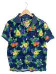 Vorschaubild 1 von Poloshirt Blumenmuster Navy Gr. 50
