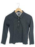 Vorschaubild 1 von Damen Pullover Gr. 36 Henley Knopfleiste Grau