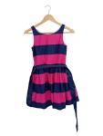 Vorschaubild 1 von Sommerkleid Gestreift Pink Blau Gr. 12
