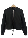 Vorschaubild 1 von Bomberjacke Schwarz Reißverschluss Gr. 32