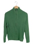Vorschaubild 1 von Strickjacke Gr. 46 Reißverschluss Grün