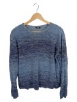 Vorschaubild 1 von Pullover Rundhals Blau Meliert Gr. 40
