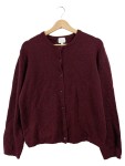 Vorschaubild 1 von Strickjacke Gr. 36 dunkelrot meliert Knopfleiste