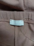 Vorschaubild 3 von Leggings Mädchen Gr. 138 Beige Federbesatz Baumwolle
