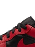 Vorschaubild 5 von Air Jordan 1 Low Sneaker Leder Schnürung Rot Gr. 36 Freizeit