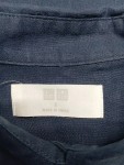 Vorschaubild 3 von Bluse Damen Gr. 36/S Blau Baumwolle Basic Langarm Alltag Frühjahr/Sommer