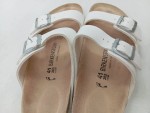 Vorschaubild 3 von Arizona Pantoletten Damen Gr. 41 Weiß Leder Sandalen