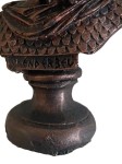 Vorschaubild 3 von Dekofigur Buddha Büste Metall Braun Klassisch