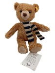 Vorschaubild 1 von Teddybär Kuscheltier mit Schal Beige 25cm Baby Plüschtier NEU