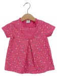 Vorschaubild 1 von Sommerkleid Baby Mädchen Gr. 80 Pink Schmetterling Blumenmuster