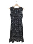 Vorschaubild 1 von Sommerkleid Polka Dots Gr. 36 Seide Ärmellos