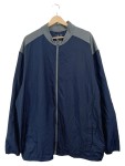 Vorschaubild 1 von Trainingsjacke Herren Gr. 54, XXL Blau Grau Windbreaker Sportjacke