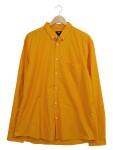 Vorschaubild 1 von Regular Fit Freizeithemd Herren Gr. 52, XL Orange Langarm Button-Down