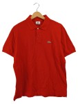 Vorschaubild 1 von Poloshirt Herren Größe 50, L Rot Classic Fit Krokodil Logo Kurzarm