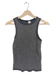 Vorschaubild 1 von Top Tanktop gerippt grau Vintage Gr.38