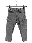 Vorschaubild 1 von Cargohose Jeans Hose Grau Acid Washed Größe 98