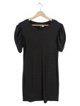Vorschaubild 1 von Etuikleid Damen Gr.40 Schwarz Kurzarm Basic