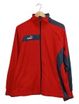 Vorschaubild 1 von Trainingsjacke Herren Gr. 52 XL Rot Grau Sportjacke Reißverschluss