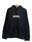 Vorschaubild 1 von Kapuzenpullover Hoodie Schwarz Gr.50 Herren Logo Patch