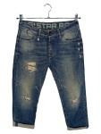 Vorschaubild 1 von Destroyed Jeans Gr. 38 Dunkelblau Used Look