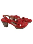 Vorschaubild 1 von Sandaletten Riemchen Sandalen Rot Gr. 39