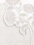 Vorschaubild 2 von Grußkarten Set 10er Blumen Prägung Feinstpapier Weiß