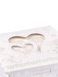 Vorschaubild 4 von 10er Set Geschenkboxen Hochzeit Weiß 7,5cm