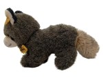 Vorschaubild 1 von Kuscheltier Waschbär grau 33x18cm mit gelbem Band