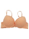 Vorschaubild 1 von BH Gepolstert Padded Bra Orange Gr. 70C Polyester Blumenmuster Feminin