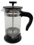 Vorschaubild 1 von French Press Kaffeebereiter Glas Schwarz 13cm