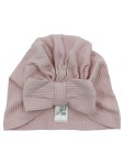 Vorschaubild 1 von Mütze gerippt Schleife rosa Größe 74