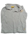 Vorschaubild 1 von Poloshirt Gr. 98 grau Teddy-Applikation