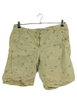 Vorschaubild 1 von Shorts Gr. 42 Blattmuster Beige Casual