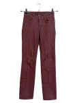 Vorschaubild 1 von Bootcut Jeans Herren Gr. W32/48/M Rot Baumwolle Uni Casual Alltag L28