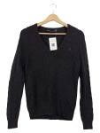 Vorschaubild 1 von Pullover Zopfmuster V-Ausschnitt Gr. 38