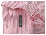 Vorschaubild 3 von Hemdbluse Gr. 36 kurzarm pink weiß gestreift