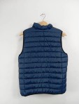 Vorschaubild 2 von Steppweste Kinder Blau Gr. 146 Polyester Meliert Casual Ärmellos Alltag