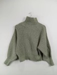 Vorschaubild 2 von Damen Pullover Rollkragen Gr. 34 XS Grün