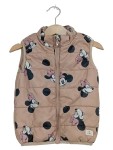 Vorschaubild 1 von Steppweste Gr. 86 Minnie Mouse Punkte Beige