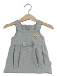 Vorschaubild 1 von Latzkleid Gr. 56 Teddy-Applikation Grau