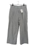 Vorschaubild 1 von Stoffhose gestreift Gr. 38 Damen Leinen Baumwolle