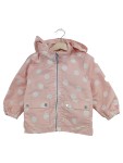 Vorschaubild 1 von Regenjacke Gr. 86 Pink Punkte Kapuze Mädchen