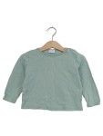 Vorschaubild 1 von Baby Langarmshirt Gr. 80 Lochmuster Grün