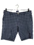 Vorschaubild 1 von Herren Chino Shorts kariert blau weiß Größe 52 XL Seersucker