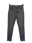 Vorschaubild 1 von Jeans Slim Fit W29 Grau Vintage Fransen