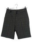Vorschaubild 1 von Shorts Damen Gr. 36 kariert grau Umschlag