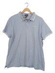 Vorschaubild 1 von Poloshirt Herren Gr. 52 hellblau Logo Print