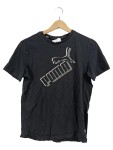 Vorschaubild 1 von T-Shirt Logo Print Schwarz Gr. 164